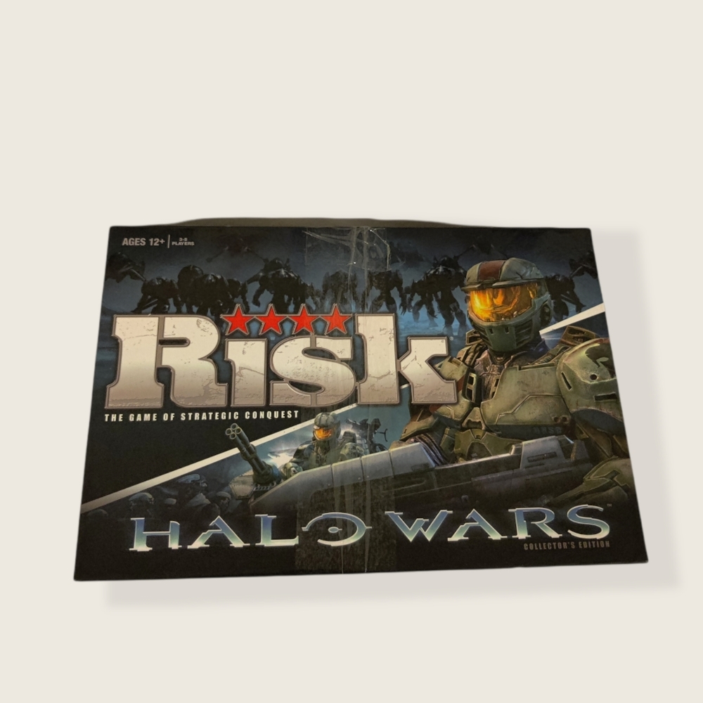 Risk Halo Wars Collector's Edition Board Game 2009 - Gem